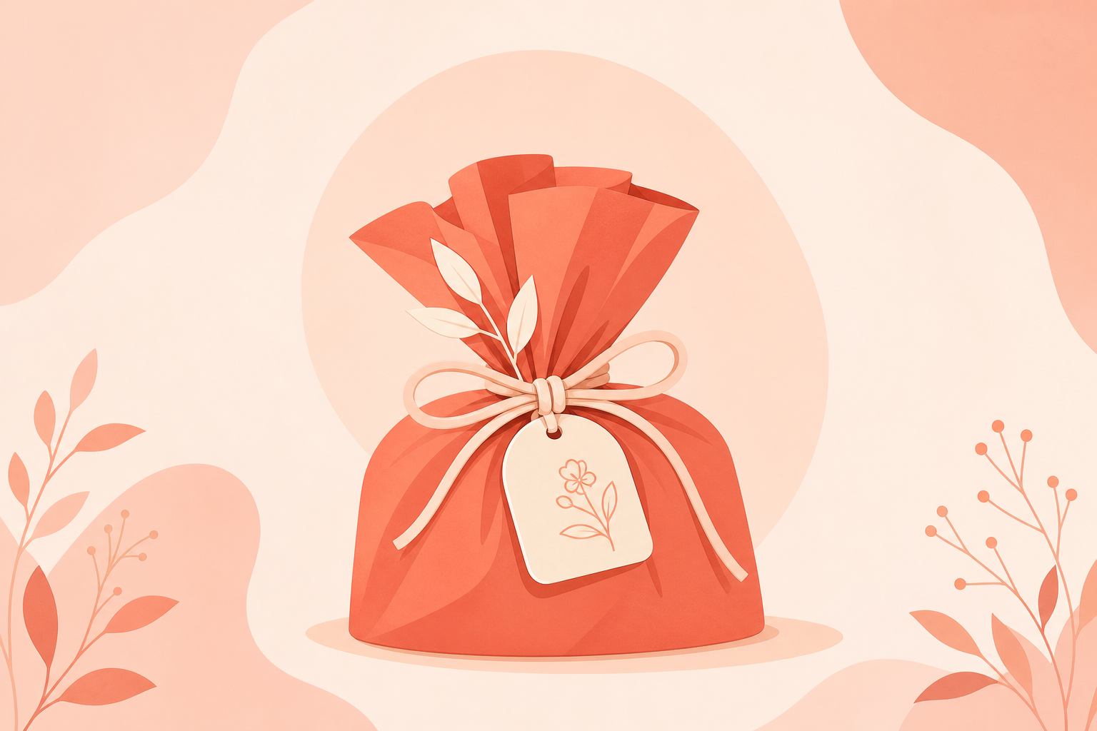 Five symbolic objects in a flat layout: a globe, a candle, a paintbrush, a chef's knife and a folded letter, each representing one of GiftPal's five Valentine's personality profiles